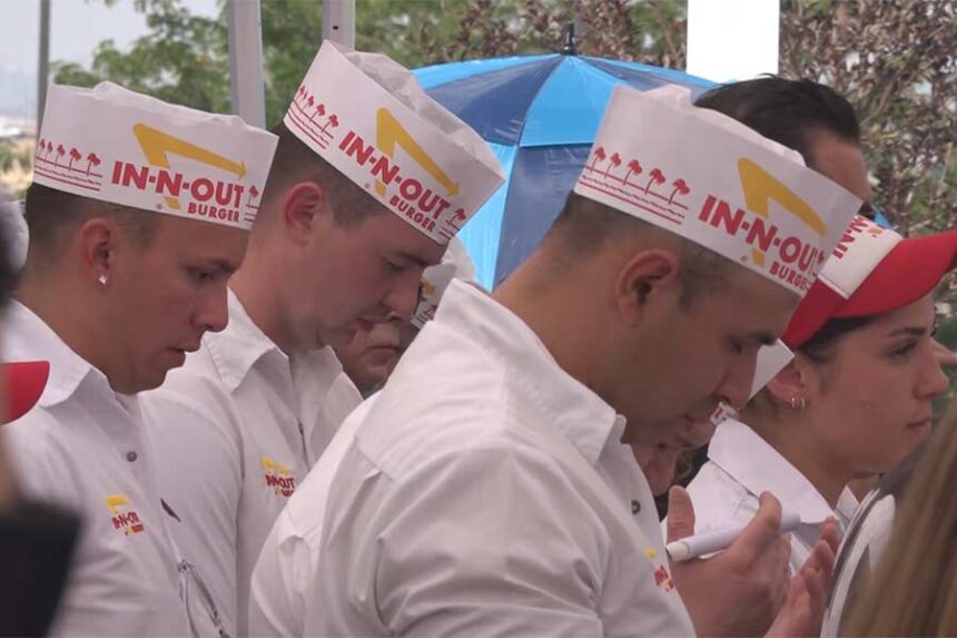 In-N-Out holds prayer vigil for victims of Twin Falls shooting.(KMVT)