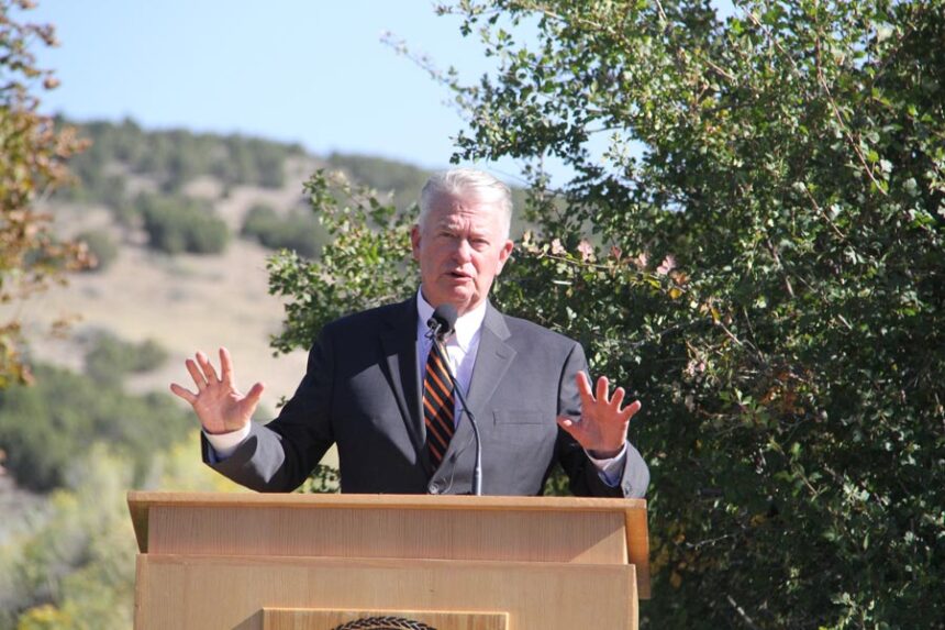 Advanced Research and Test Reactor annoucement Governor Little