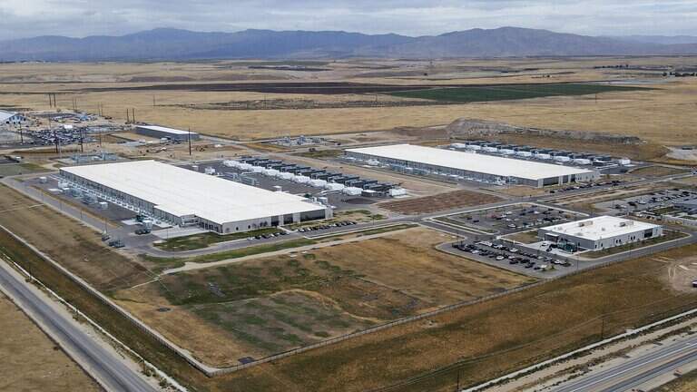 Meta’s $1.2 billion Kuna Data Center is located near the intersection of Kuna-Mora and S. Cole roads, Thursday, Sept. 3, 2026.