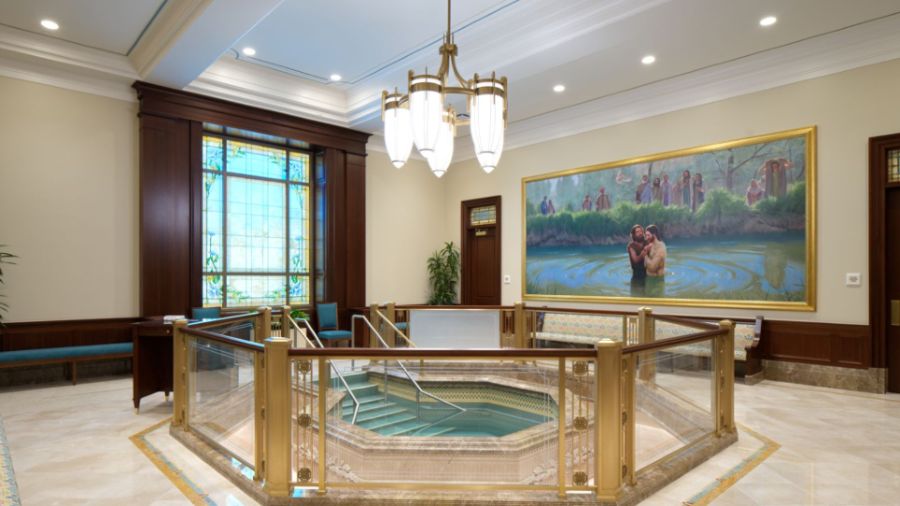 Baptism room