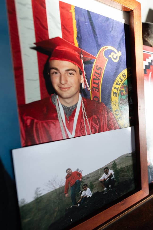 Isaac Berger graduates