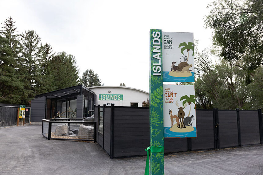The Idaho Falls Zoo has unveiled it's newest exhibit, the Islands, which offers new animal exhibits and education center. | Daniel V. Ramirez, EastIdahoNews.com