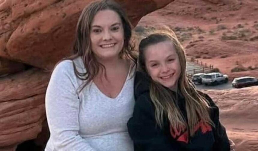 Tawnia McGeehan, right, and her daughter Addi Smith pose for a photo in this undated image. Las Vegas police say Addie, 11, was shot and killed by her mother, who then killed herself, in a hotel room in February 2026. A coroner's report released in September 2026 notes McGeehan had prior mental health issues leading up to the murder-suicide.
