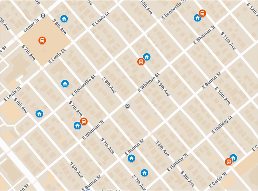 2026 historic homes and bus stops