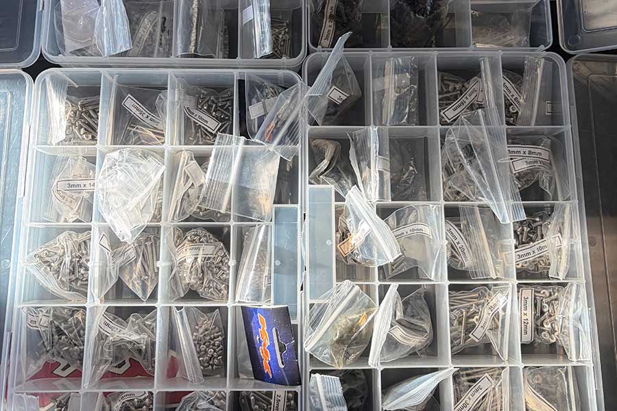 Some of the thousands of pieces available at OCDRC.
