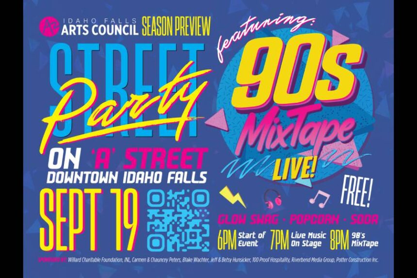 Season Preview Street Party flyer | City of Idaho Falls