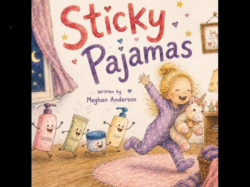 Sticky pajamas book cover