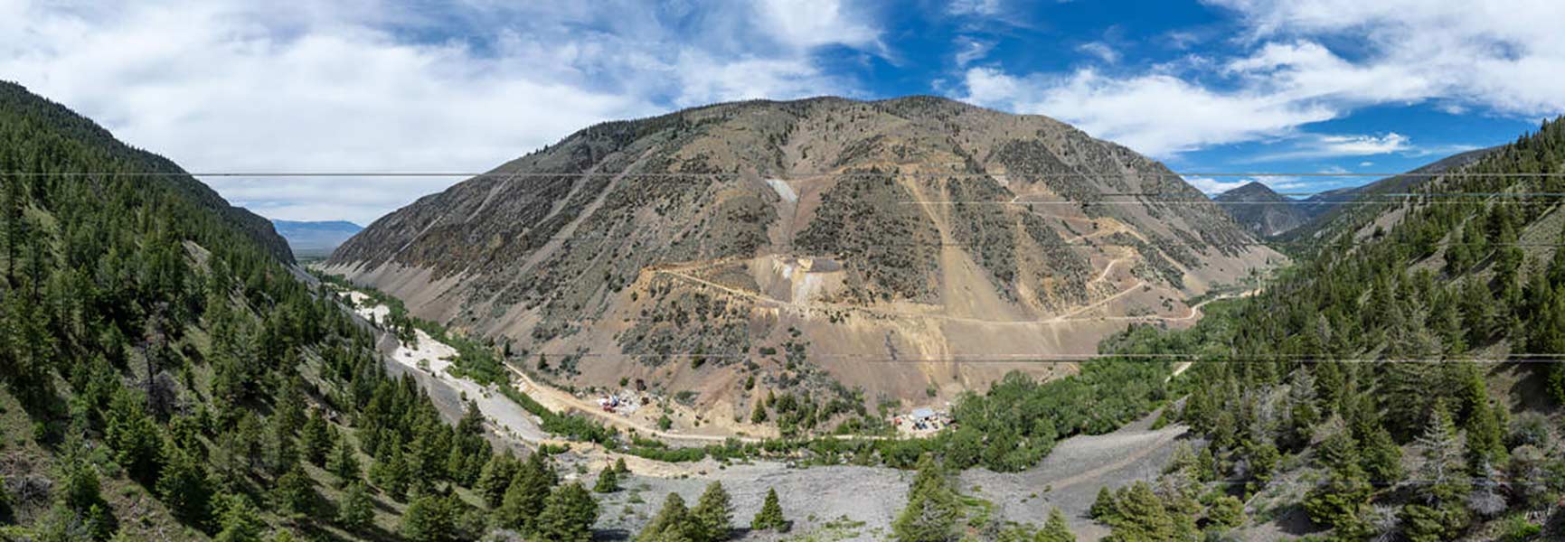 A Canadian Company called American Tungsten aims to restart production of tungsten, which the U.S. government considers a critical mineral, at the Ima Mine later this year. Theo Sander, www.drone-roam.com Courtesy American Tungsten