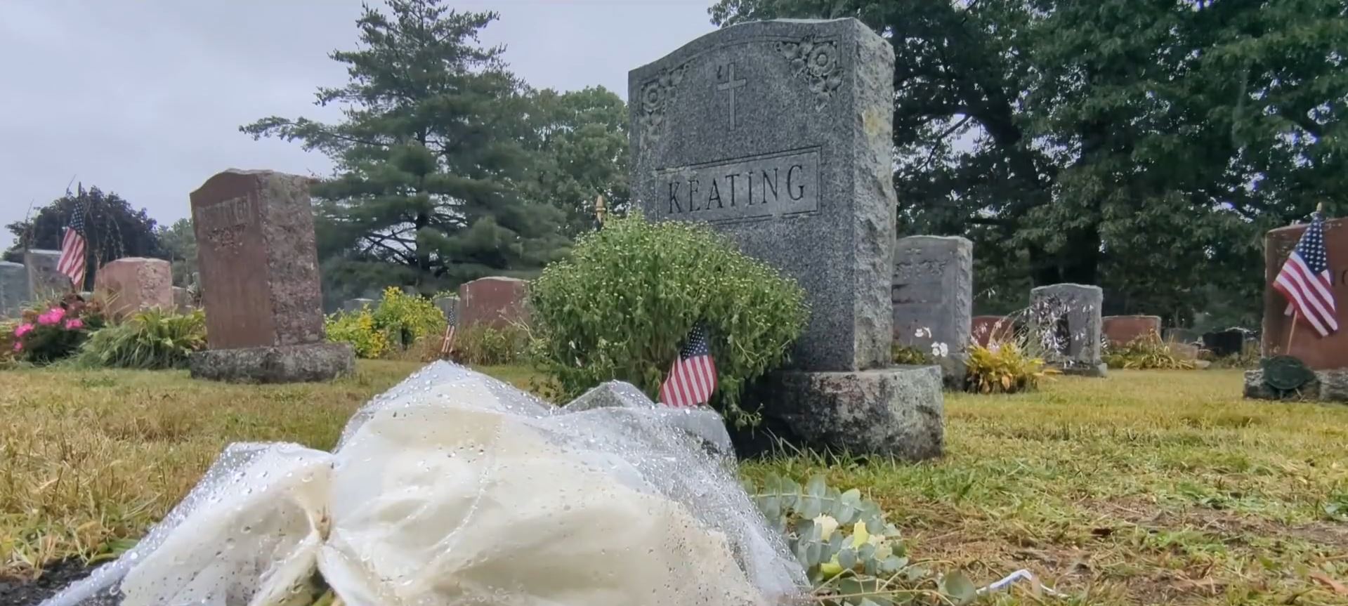 A Massachusetts family is finally feeling closure 25 years after losing their loved one in the terror attacks of Sept. 11, 2001. Barbara Keating was laid to rest beside her husband in Framingham, Mass., on Friday, Sept. 11, 2025 -- exactly 25 years after her death