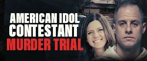 graphic showing Caleb Flynn, American Idol contestant accused of murder