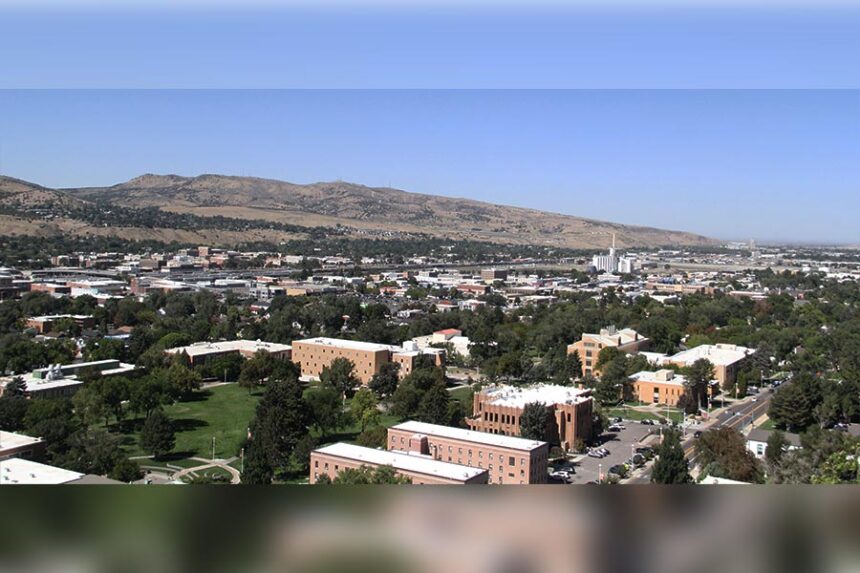 Pocatello as viewed from Red Hill