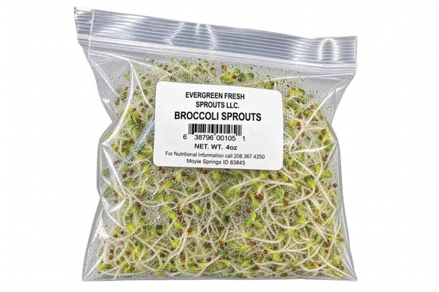 Evergreen Fresh Sprouts LLC of Moyie Springs, Idaho, recalled 215 cases of broccoli sprouts on Wednesday, Sept. 10. | Southeastern Idaho Public Health