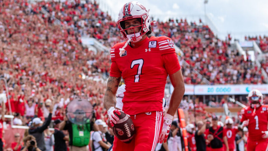 Arkansas Razorbacks vs. Utah Utes at Rice Eccles Stadium in Salt Lake City, Utah on Saturday, Sep 19, 2026. (Photo: Joel A. Davidson / UteZone, On3.com)