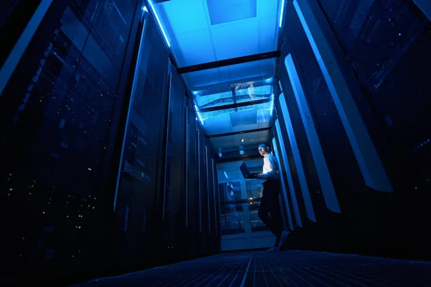 technician in data center
