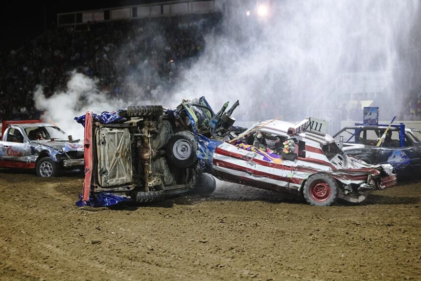 crash derby at the fair