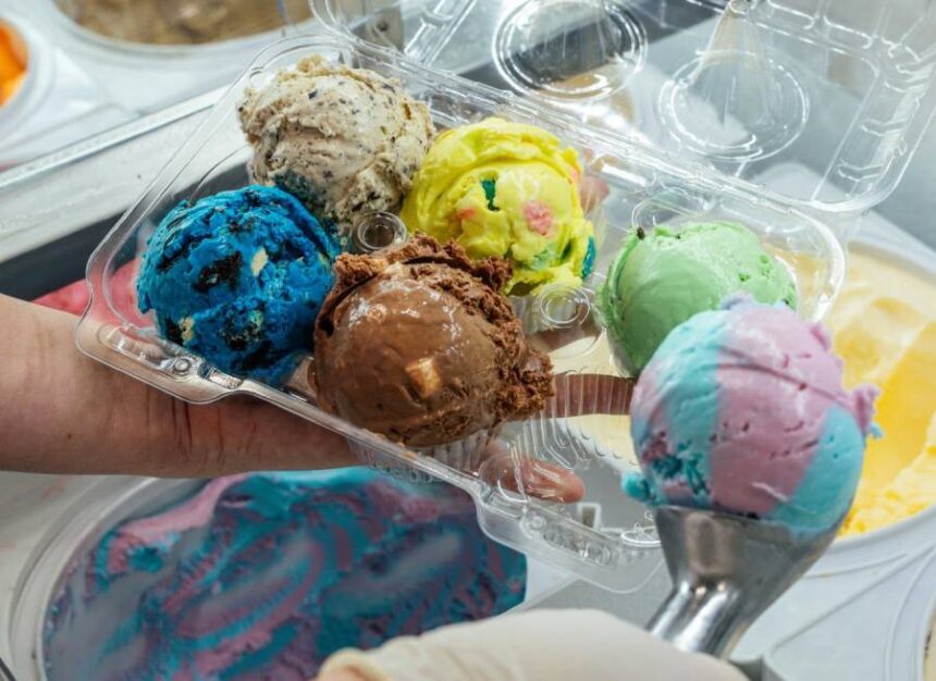 different ice cream
