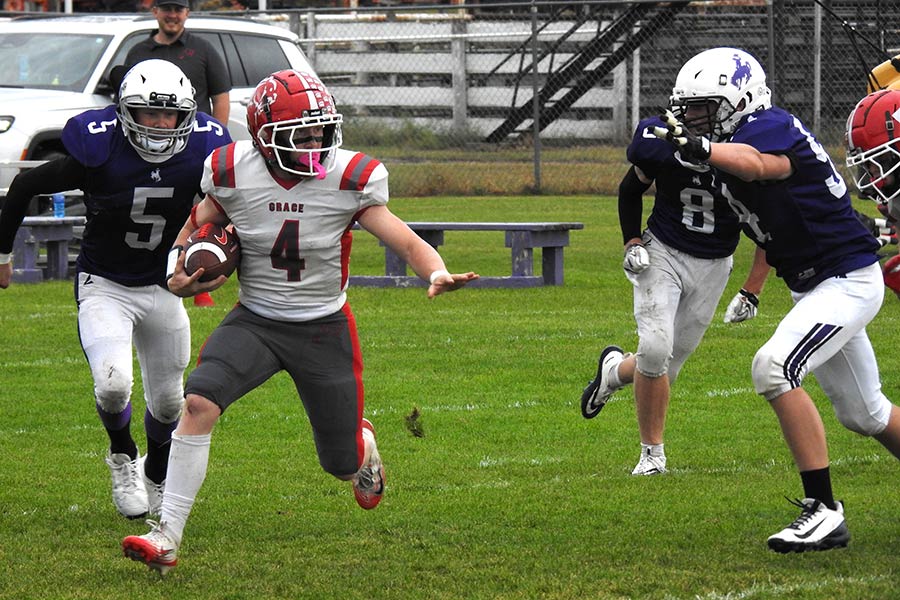 Grace football Tate Stoddard