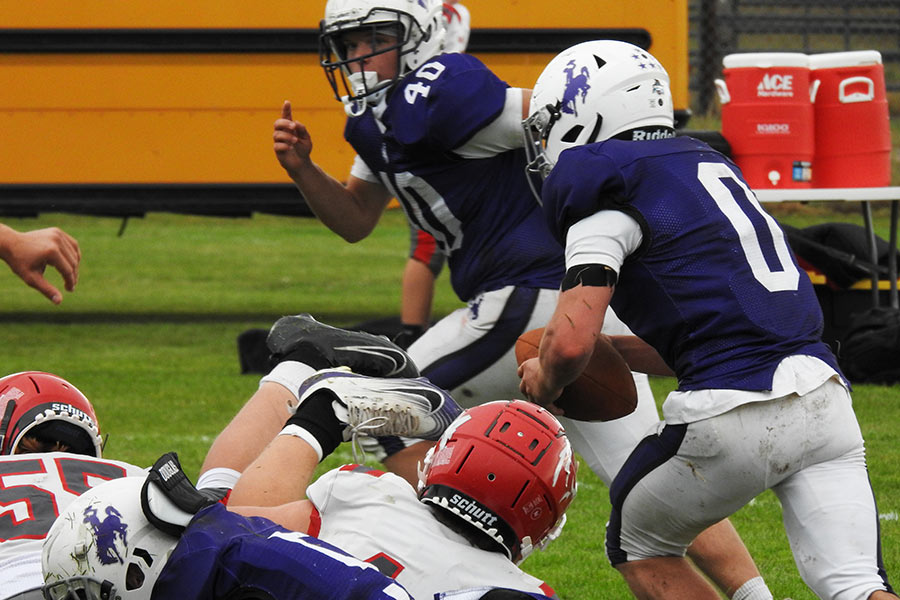 North Gem football Clay Johnson (0)