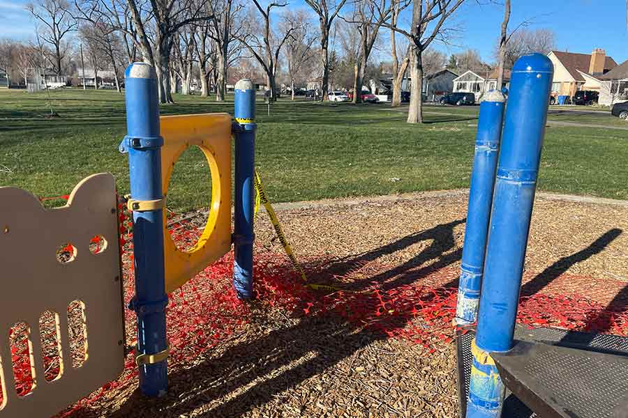 Old equipment at Alameda Park