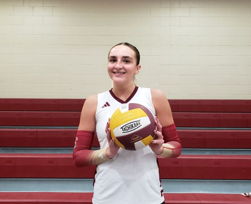 Giada Bertagnolli, Rigby volleyball. | Allan Steele, EastIdahoSports.com.