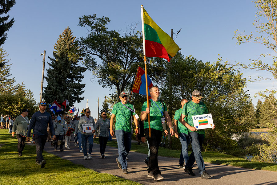 Some of the nations competing in the event come from all over the world, including Lithuania, Mongolia, Slovakia and Slovenia. | Daniel V. Ramirez, EastIdahoNews.com