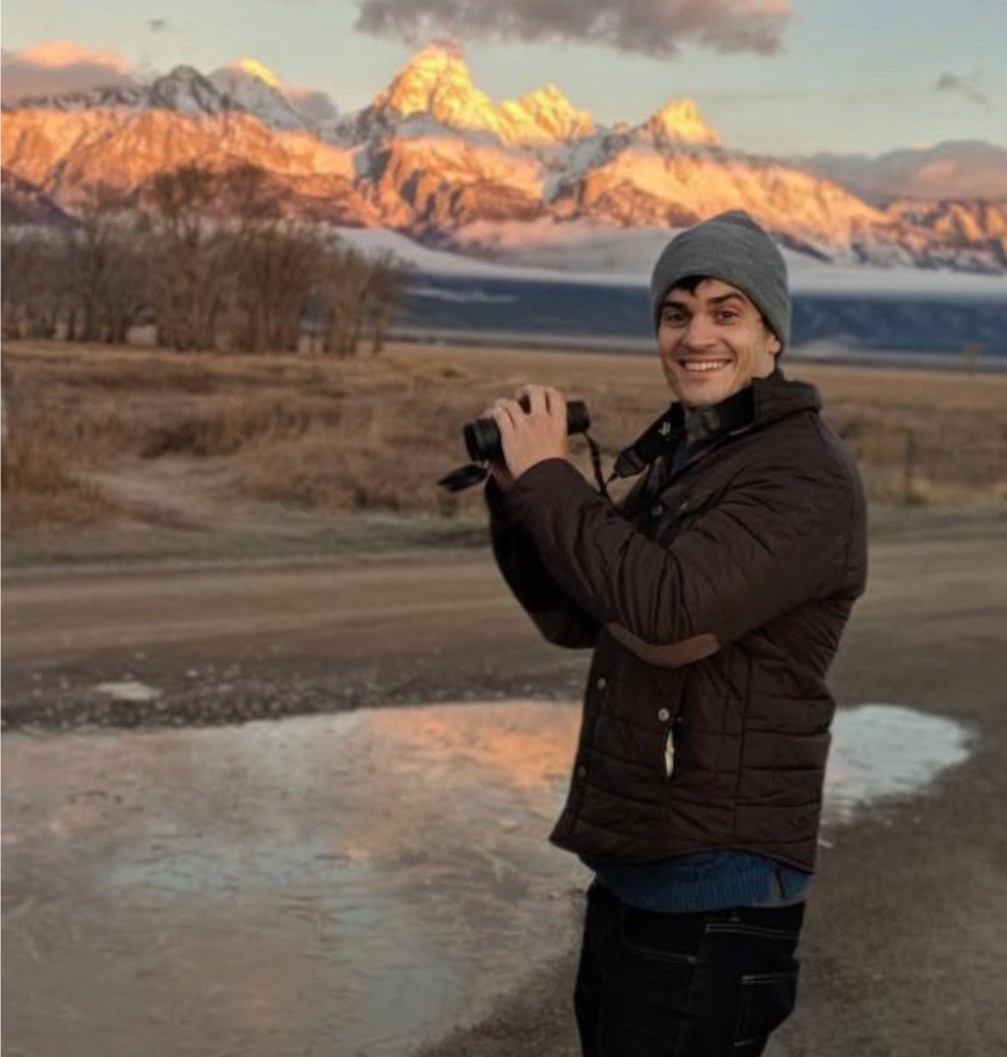Director Alex Stavrou in the Grand Tetons | Bad Crayfish Productions
