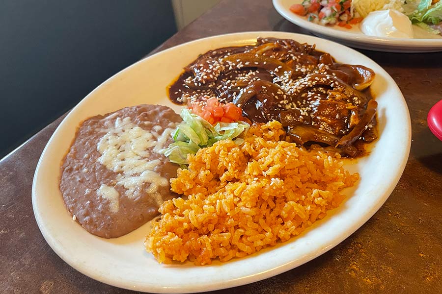 Cielito Lindo's Mole.