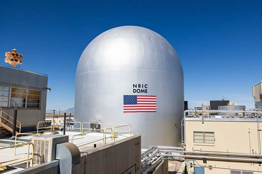 Demonstration of Microreactor Experiments, or DOME, Test Bed at Idaho National Laboratory's Materials and Fuels Complex. | Courtesy INL