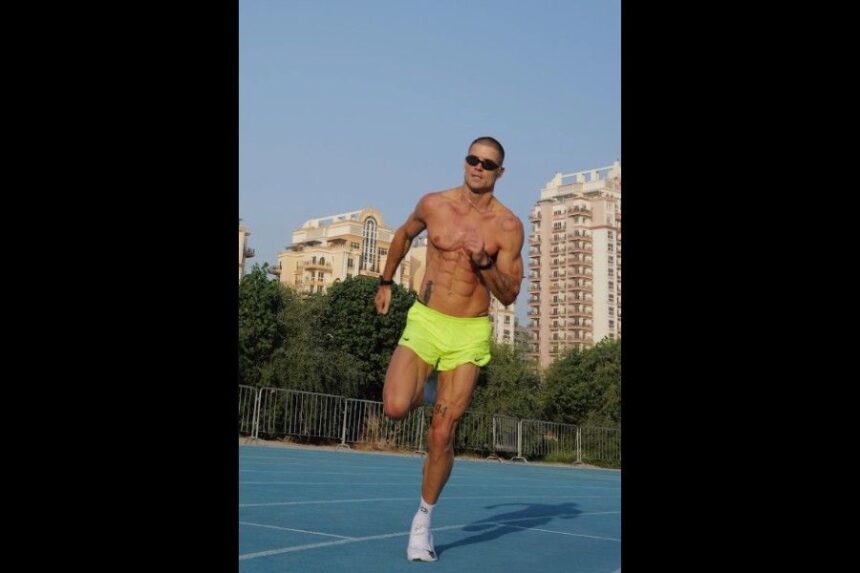 Ultra-marathoner William Goodge works out. | Courtesy photo.