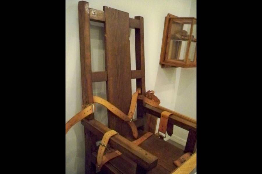 Gruesome Gertie, housed at the Louisiana State Penitentiary museum.