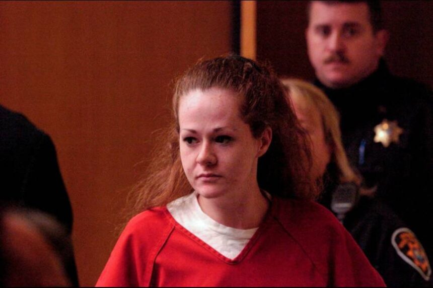 This photo from December 2007 shows shows death row inmate Christa Pike entering a Knox County Criminal Court in Knoxville, Tenn.