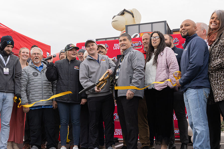 With the grand opening of the Idaho Falls location, Raising Cane's has five locations across Idaho. | Daniel V. Ramirez, EastIdahoNews.com