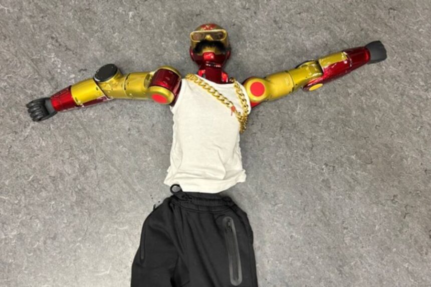 The robot used in an alleged sexual assault that occurred on Oct. 10 in Cologne, Germany.