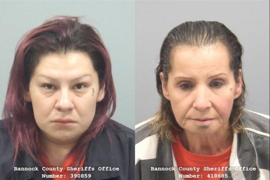 Veronica Beltran, left, Herlinda Brower, right _ Bannock County Sheriff's Office
