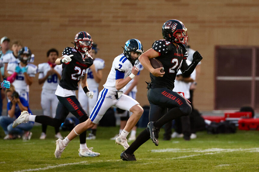 American Falls football Thorne Rose