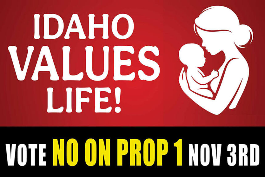 Vote No on Prop 1 poster