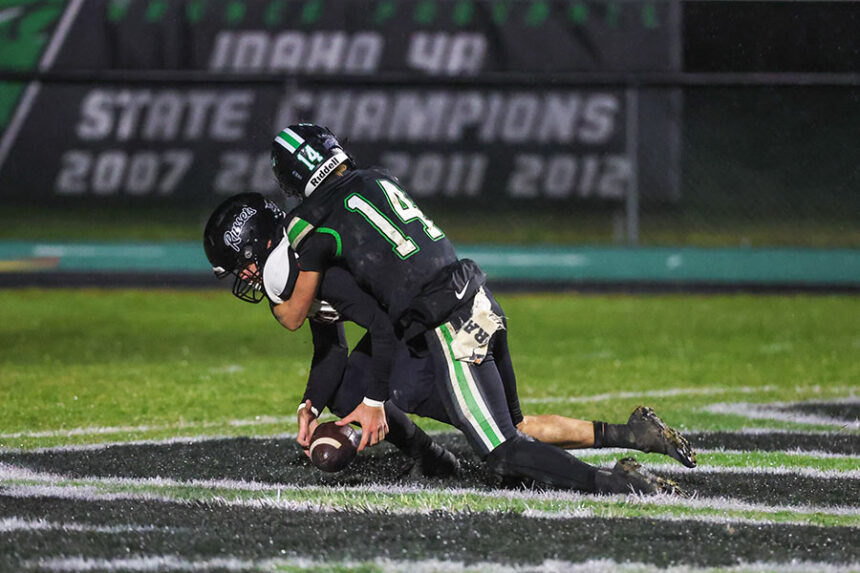 Blackfoot football Mason Layton