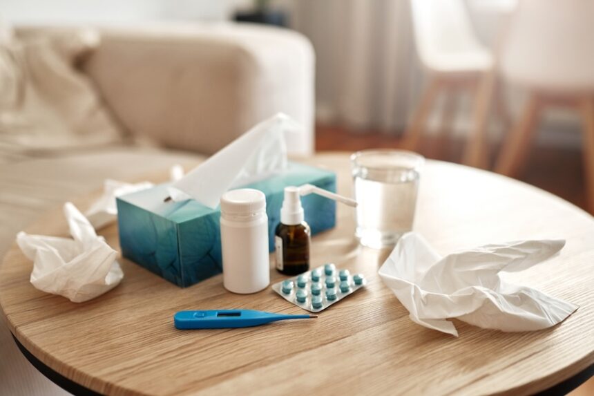 cold and flu season with medications and tissues 2026 09 22 03 37 12 utc