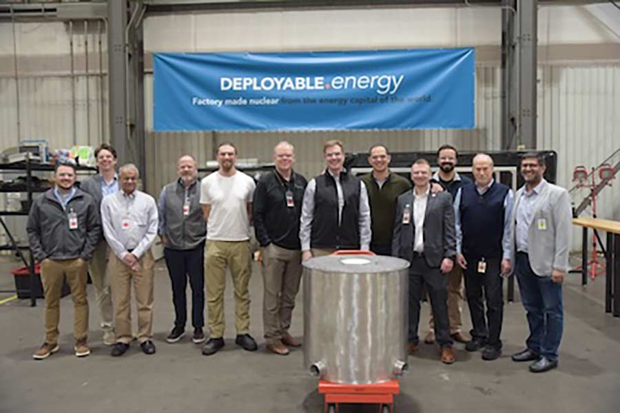 The Deployable Energy team. | Courtesy Suzy Baker