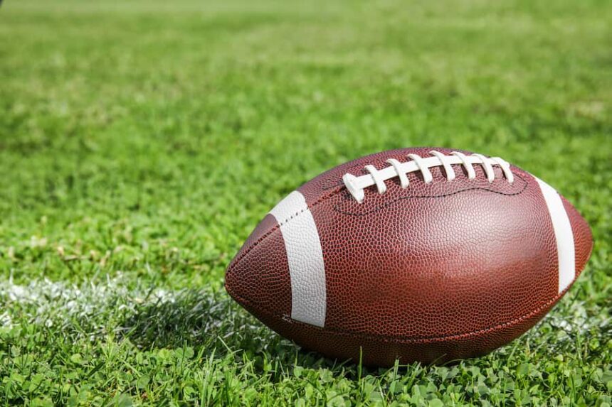 football on field