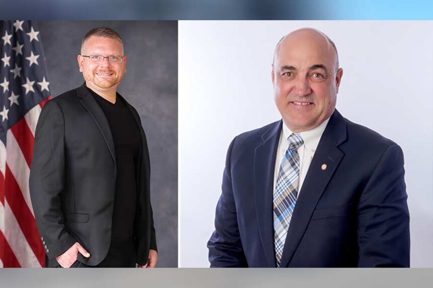 Kevin Gerrard, a Rigby Democrat, is challenging Sen. Van Burtenshaw, R-Terreton, in the District 31 Senate race. | Courtesy photos
