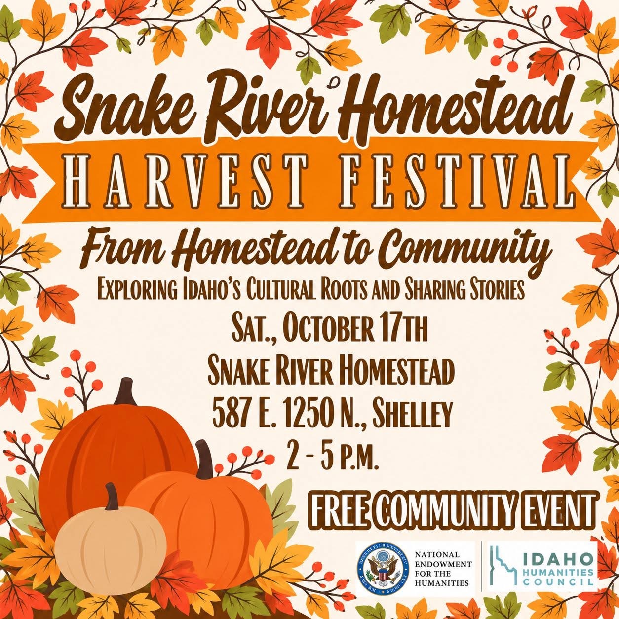 Harvest fest flyer