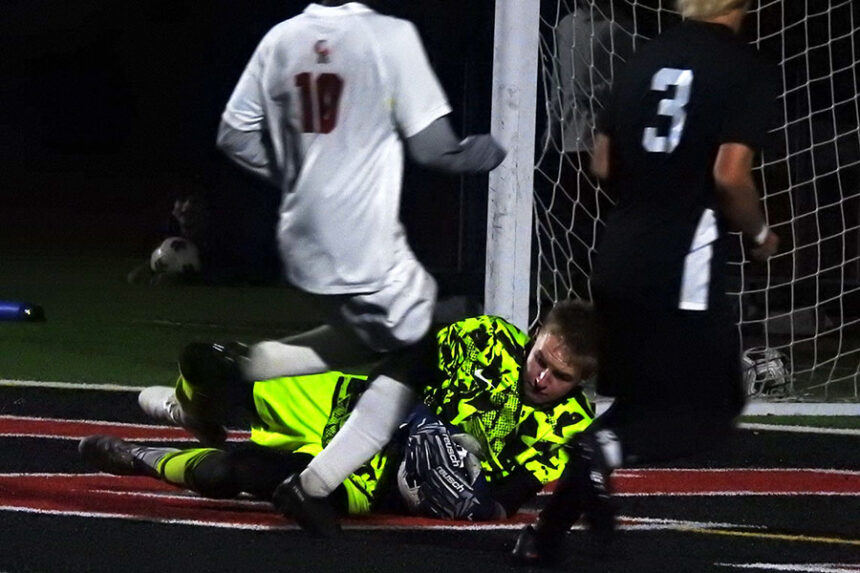 Highland boys soccer Chase Hall