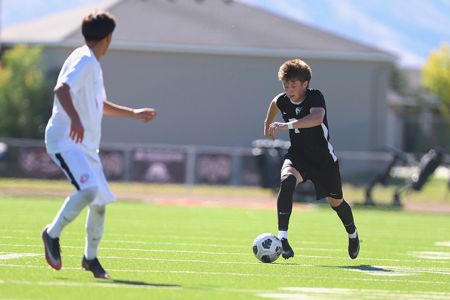 Highland boys soccer Dalton Poulson
