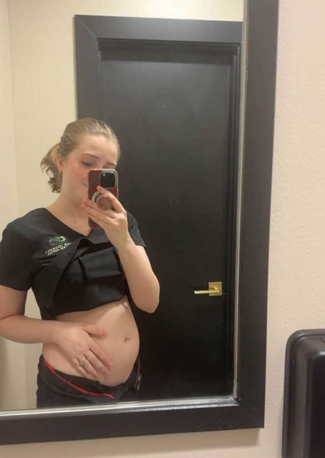 Crozier pregnant