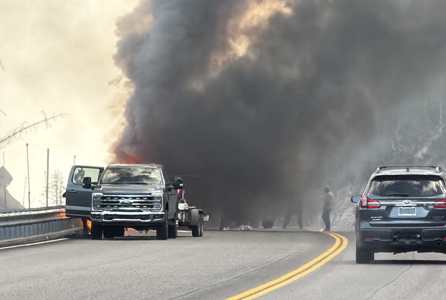 truck fire