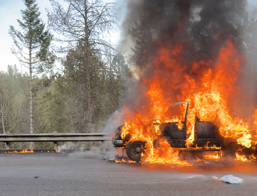 truck fire