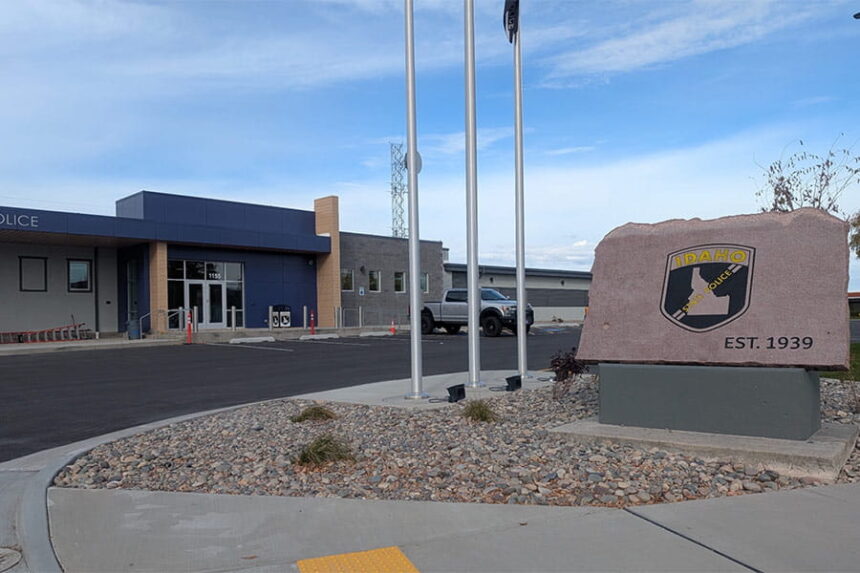 The new Idaho State Police District 6 building in Idaho Falls