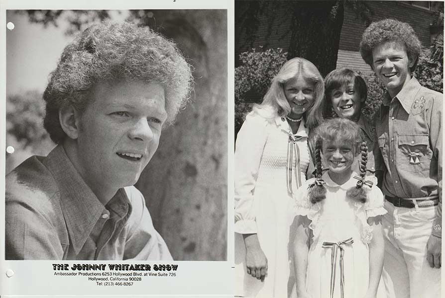 Johnny Whitaker, left, pictured with siblings on the right. | Courtesy Harry Schultz