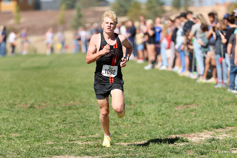 Malad Jace Nalder Bob Conley boys varsity b race winner cross country